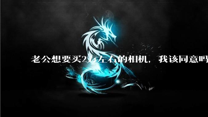 老公想要买2万左右的相机，我该同意吗？