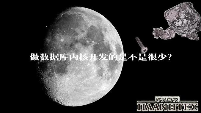 做数据库内核开发的是不是很少？